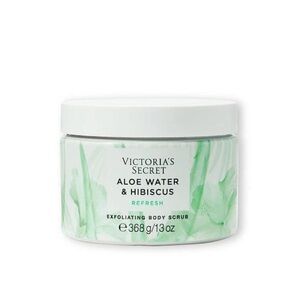 Victoria's Secret Aloe Water & Hibiscus Exfoliating Scrub - Green